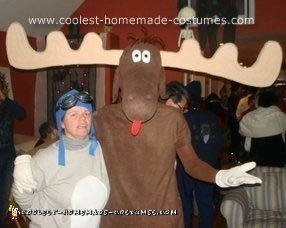 Homemade Bullwinkle Halloween Costume Idea