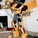 Homemade Bumblebee Transformer Costume