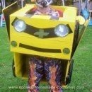 Homemade Bumblebee Transformer Costume