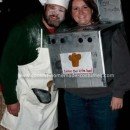 Homemade Bun in the Oven Pregnant Couple Costume