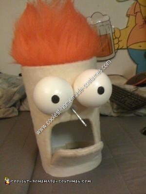 Homemade Bunsen Honeydew and Beaker Couple Halloween Costumes