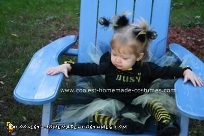 Homemade Busy Bee Halloween Costume