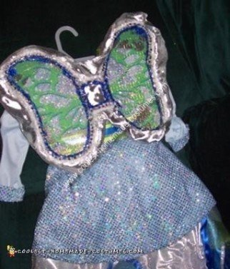 Homemade Butterfly Fairy Girl Costume