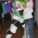 Homemade Buzz Lightyear and Jessie the Cowgirl Halloween Costume