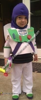 Homemade Buzz Lightyear Child Costume