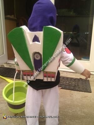 Homemade Buzz Lightyear Child Costume
