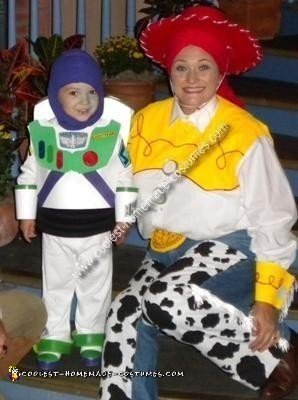 Homemade Buzz Lightyear Child Costume