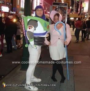 Homemade Buzz Lightyear Halloween Costume