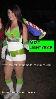 Homemade Buzz Lightyear Halloween Costume Idea