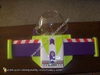 Homemade Buzz Lightyear Toddler Costume
