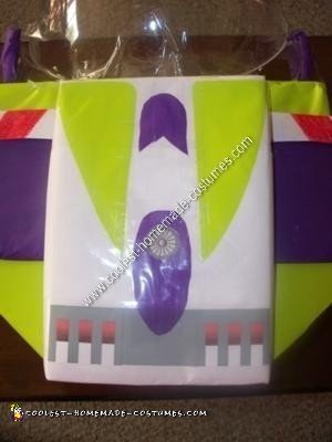 Homemade Buzz Lightyear Toddler Costume