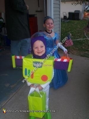 Homemade Buzz Lightyear Toddler Costume