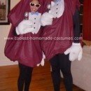 Homemade California Raisins Halloween Costumes