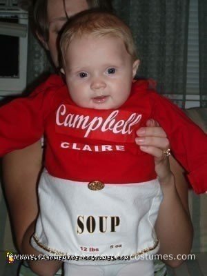 Homemade Campbell Soup Costume