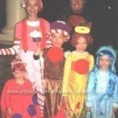 Homemade Candyland Characters Group Costume