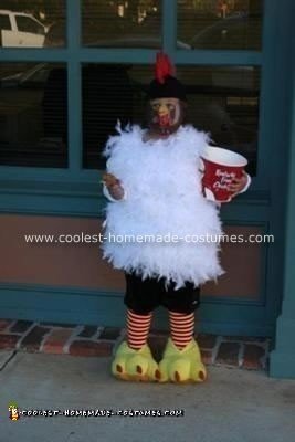 Homemade Cannibal Chicken Costume