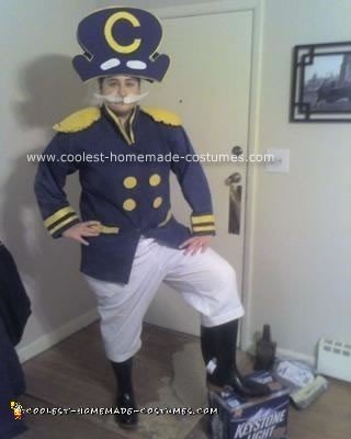 Homemade Cap'n Crunch Costume