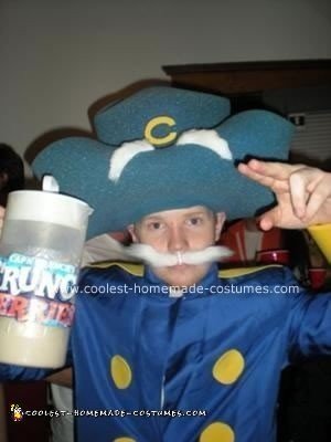 Homemade Cap'n Crunch Costume