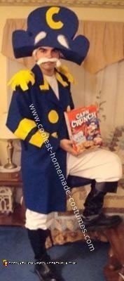 Homemade Captain Crunch Halloween Costume