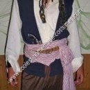 Homemade Captain Jack Sparrow Halloween Costume Idea