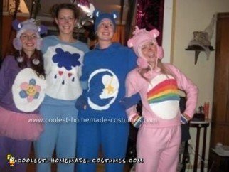 Homemade Carebear Costumes