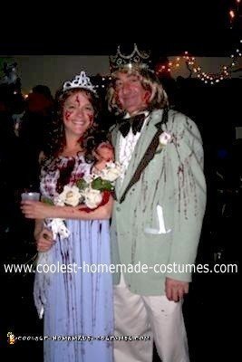 Homemade Carrie Prom Queen Nightmare Costume