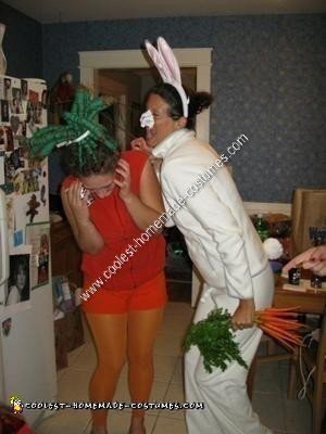 Homemade Carrot Halloween Costume Idea