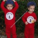 Homemade Cat in the Hat Family Costume Idea