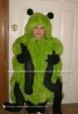 Homemade Caterpillar Halloween Costume