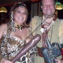 Homemade Cavewoman Costume