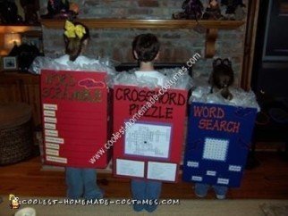 Homemade Cereal Box Halloween Costumes