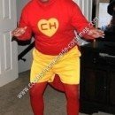 Homemade Chapulin Colorado Superhero Halloween Costume Idea