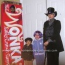 Homemade Charlie and the Chocolate Factory Family Costume