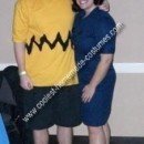 Homemade Charlie Brown and Lucy Couple Costume