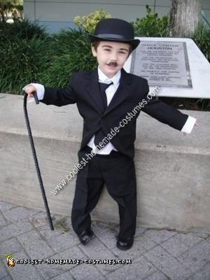 Homemade Charlie Chaplin Costume