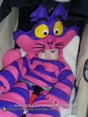 Homemade Cheshire Cat Halloween Costume