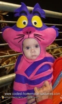 Homemade Cheshire Cat Halloween Costume