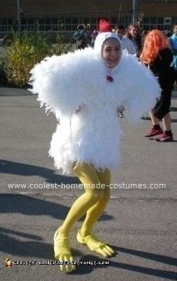 Homemade Chicken Costume