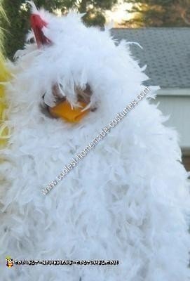 Homemade Chicken Couple Costume