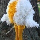 Homemade Chicken Halloween Costume