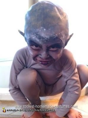 Homemade Child Gargoyle Halloween Costume