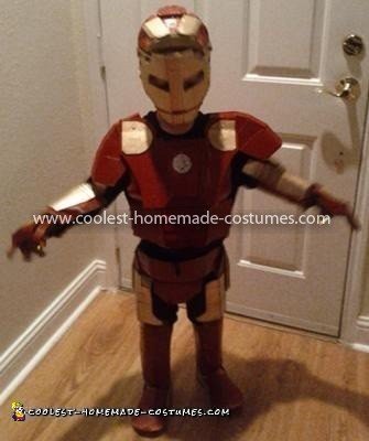 Coolest Homemade Child's Iron Man Costume