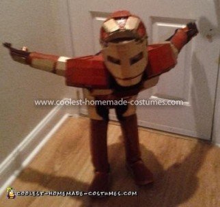 Coolest Homemade Child's Iron Man Costume - Jet's On