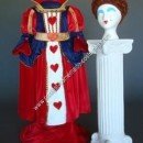 Homemade Child's Queen of Hearts Gown