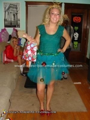 Homemade Christmas Tree Costume