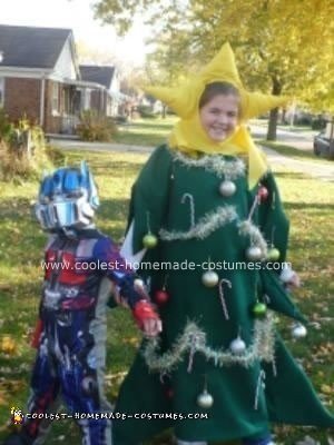 Homemade Christmas Tree Costume