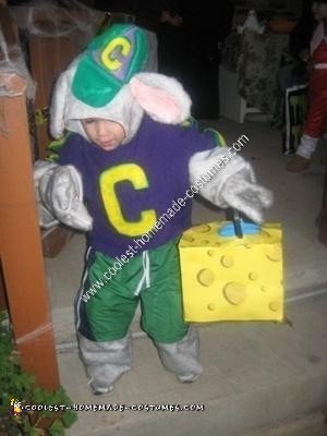 Homemade Chuck E. Cheese Toddler Costume Idea