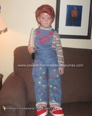 Homemade Chucky from Childs Play Halloween Costume