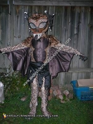 Homemade Chupacabra (Goat Sucker) Halloween Costume