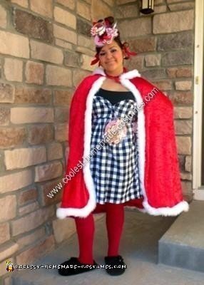 Homemade Cindy Lou Who Halloween Costume